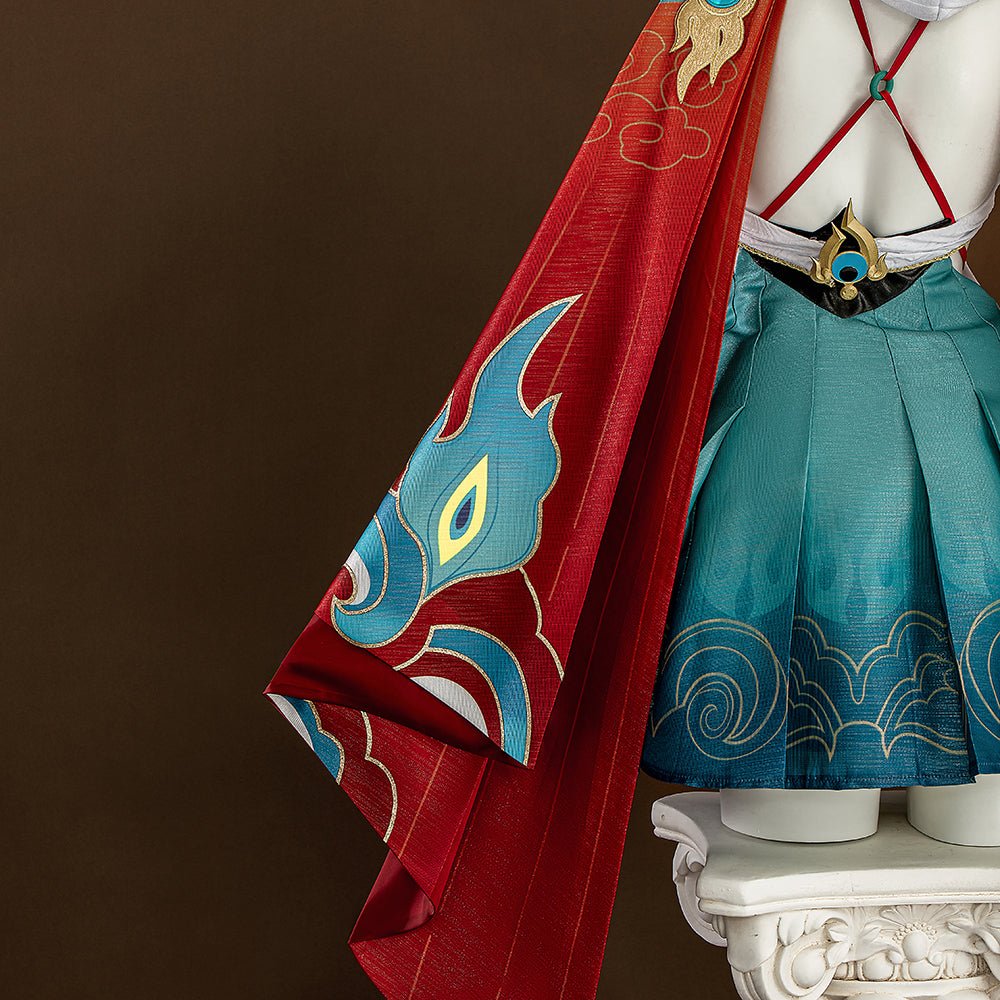 Costume Cosplay Honkai Star Rail Yunli Complet avec Perruque et Accessoires | Uniforme de Personnage de Jeu