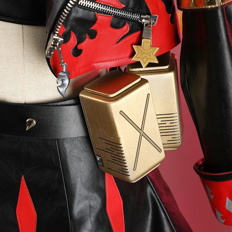 Costume Cosplay Zenless Zone Zero Burnice Blanc - Fils de Calydon Uniforme Punk pour Fête d'Halloween