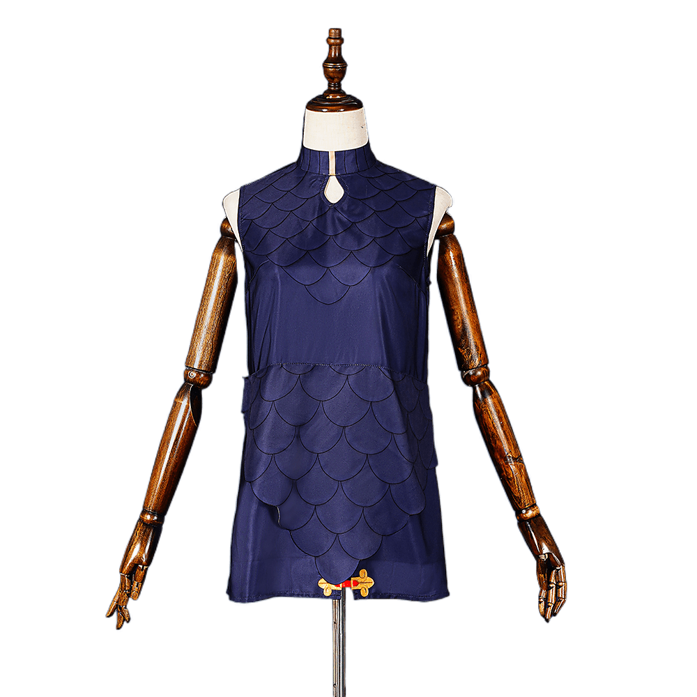 Costume Cosplay Honkai Star Rail Bailu – Parfait pour les Fans Féminines du Jeu !