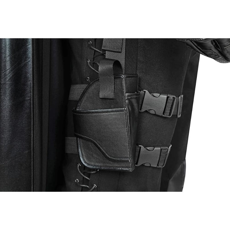 Costume Cosplay Batman Version Film en Cuir PU pour Halloween et Fêtes