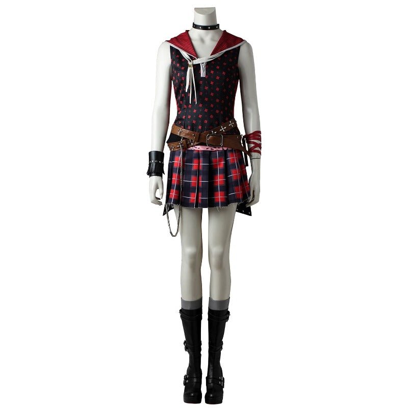 Costume Cosplay Final Fantasy XV Iris Amicitia - Tenue Sur Mesure pour Halloween et Noël