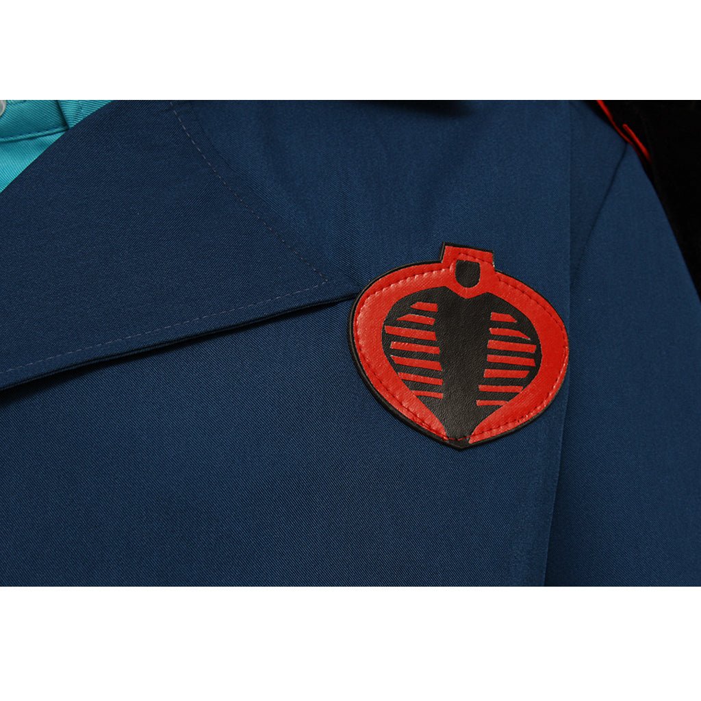 Costume Cosplay Commandant Cobra de G.I. Joe : L'ascension - Ensemble Complet Avec Cape