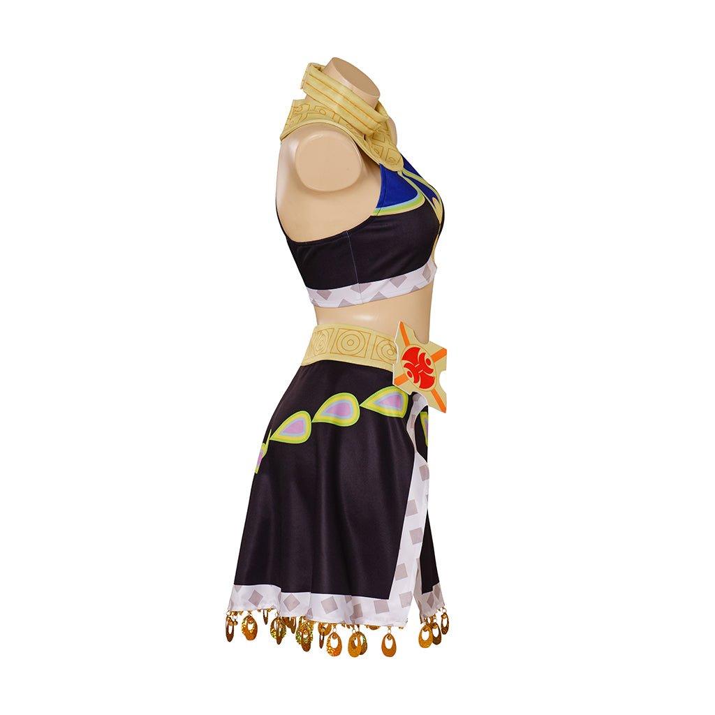 Costume Cosplay Lady Riju pour Femmes | Haut Jupe Robe | Halloween & Carnaval