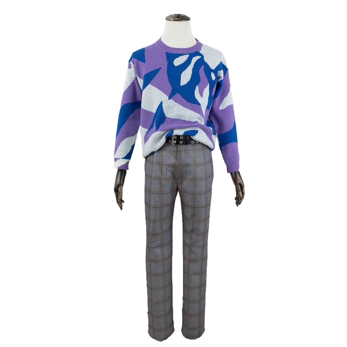 Costume Cosplay Reo Mikage Blue Lock - Pullover, Pantalon et Perruque pour un Look Quotidien