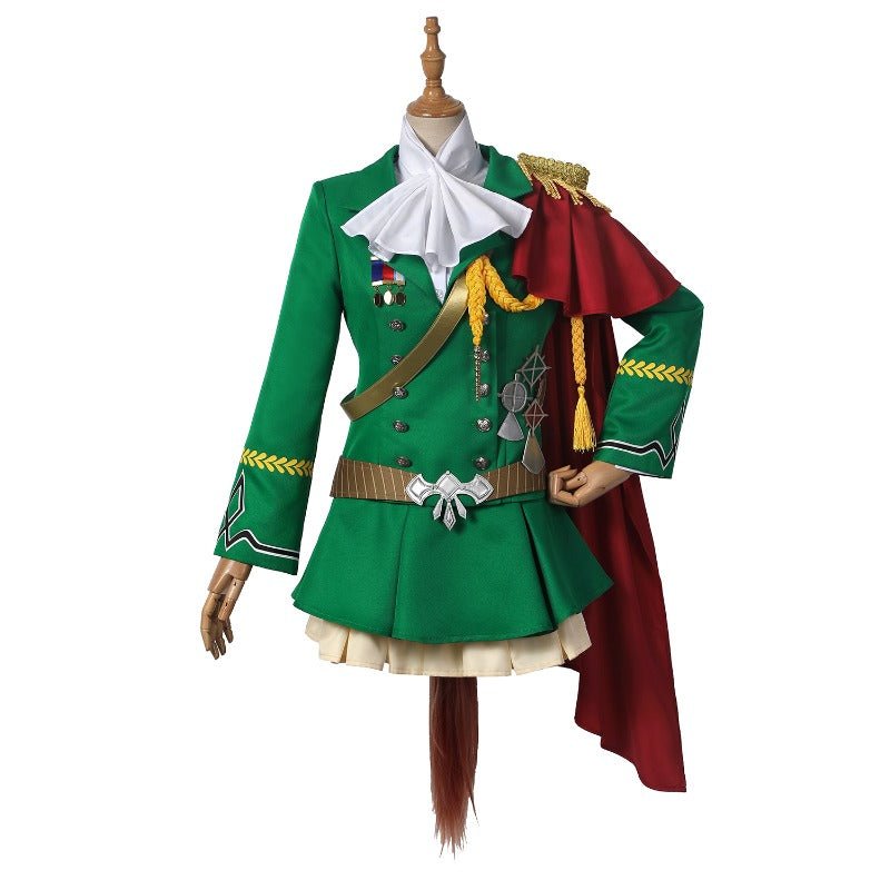 Costume Cosplay Uma Musume Pretty Derby Symboli Rudolf Complet pour Femmes - Uniforme d'Halloween