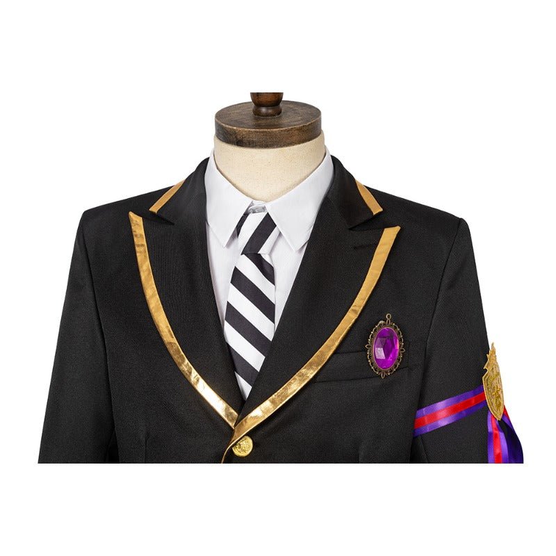 Costume Cosplay Disney Twisted-Wonderland Vil Schoenheit pour Adultes Halloween