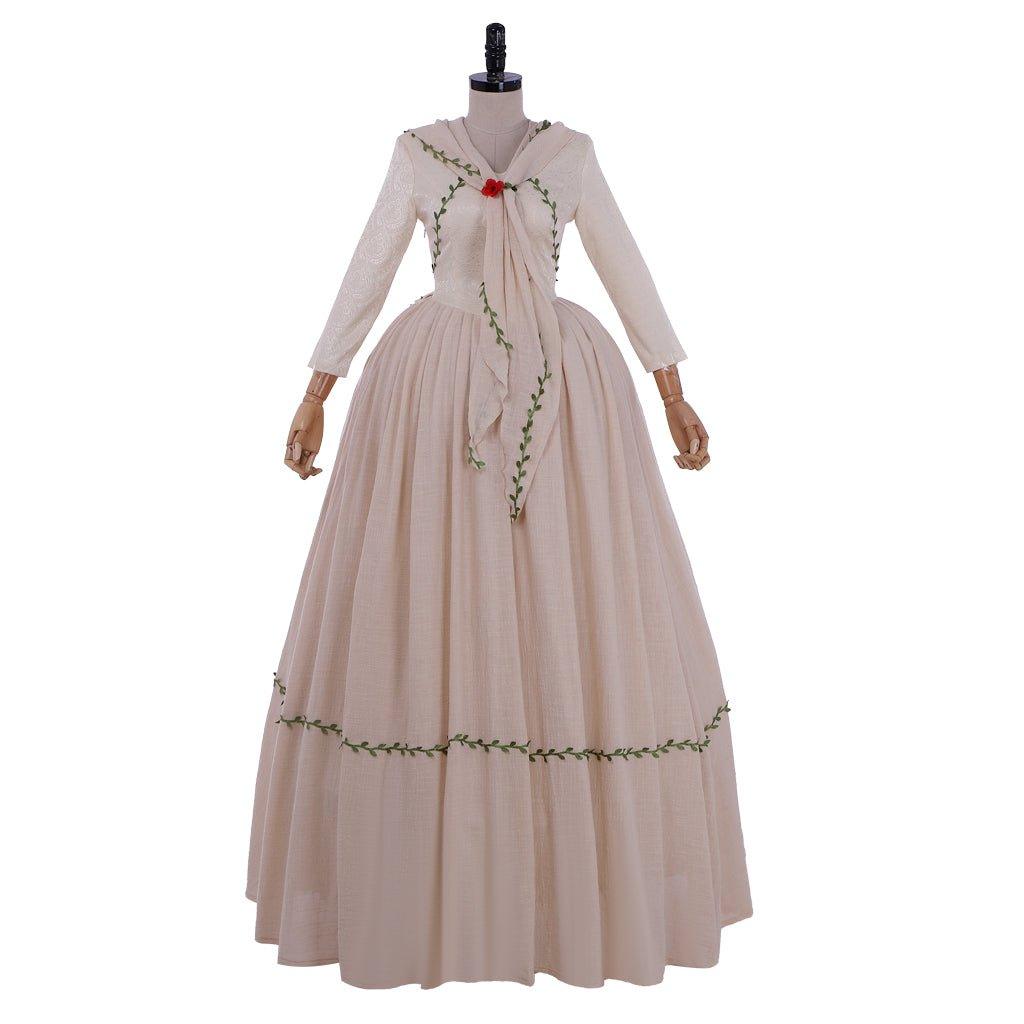Robe de Mariage Brianna MacKenzie Outlander - Costume Cosplay Robe Victorienne Coloniale pour Femmes