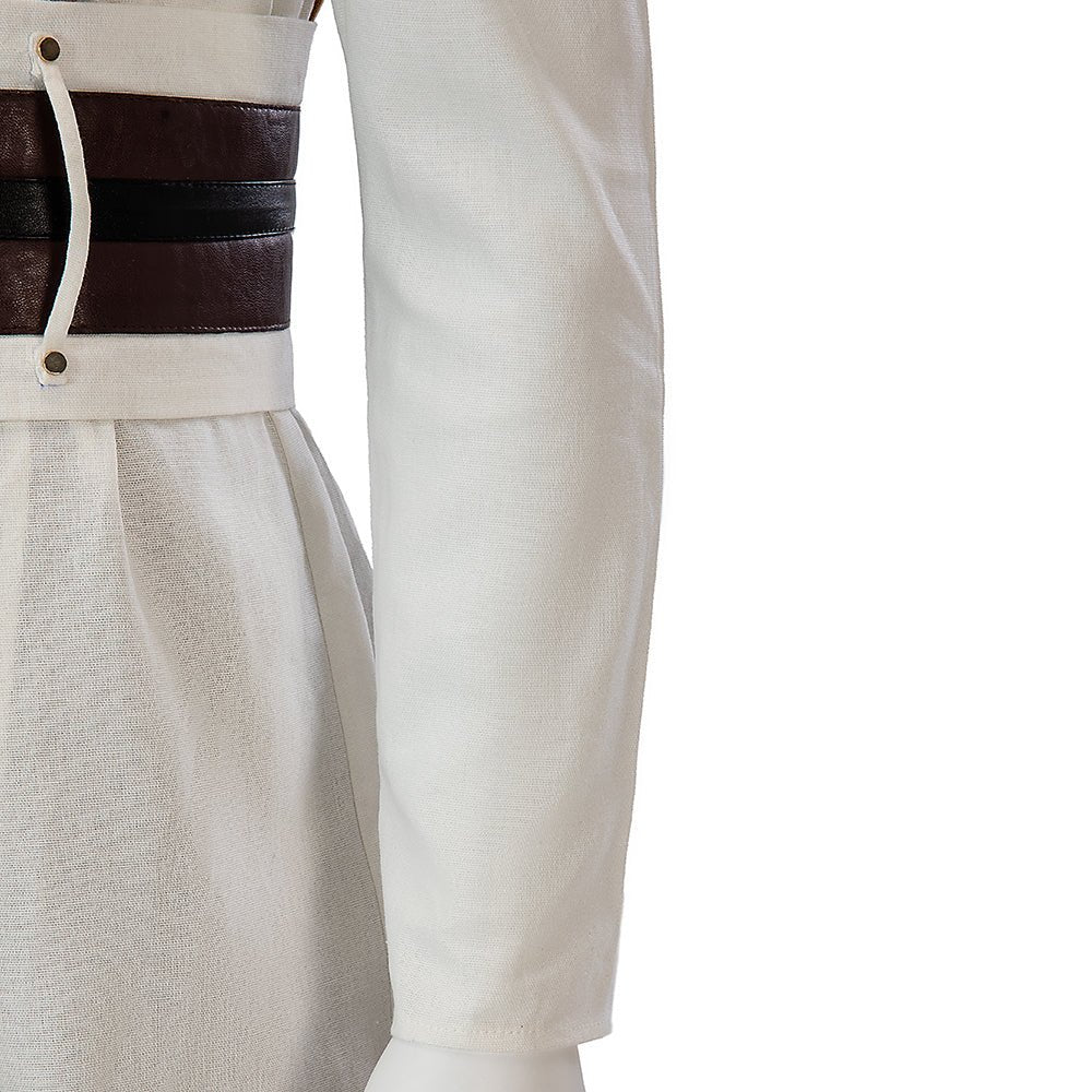 Star Wars Attendant - Sol Xue (Robe Blanche) Costume Cosplay