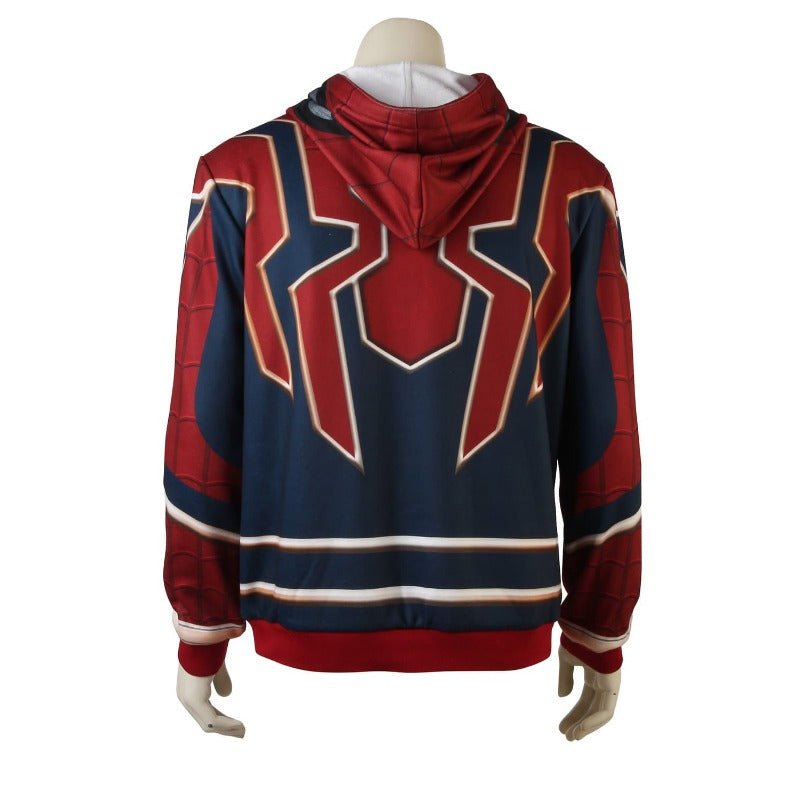Pullover Sweatshirt Costume Spiderman Iron Spider Infinity War