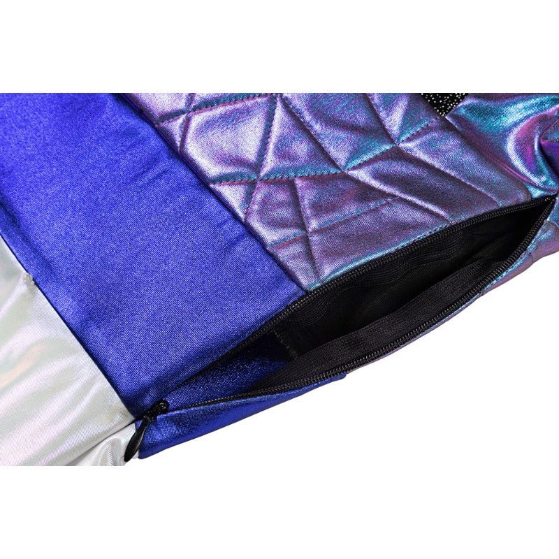 Costume Cosplay Ahri K/DA ALL OUT pour Femmes - Tenue de Renard à Neuf Queues Anime