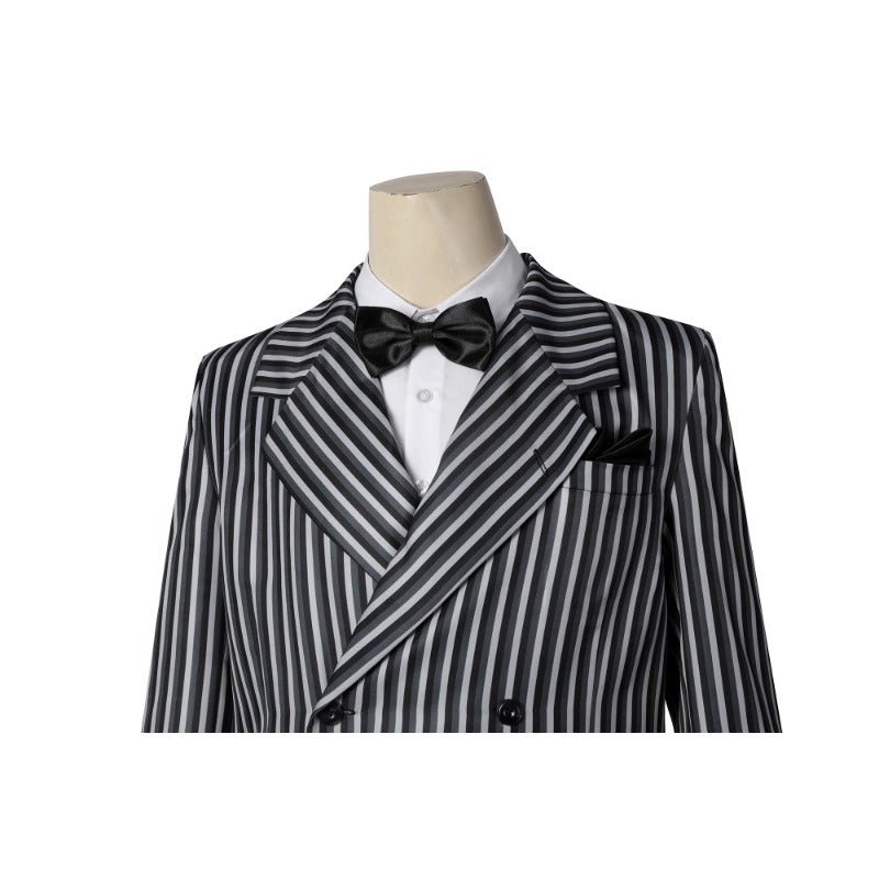 Costume Cosplay Gomez Addams de La Famille Addams pour Halloween