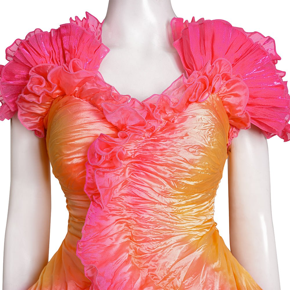 Film: Wicked - Robe Dégradée Costume Cosplay