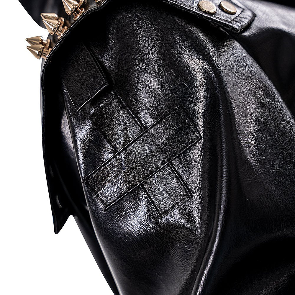 Veste en cuir noir Arcane 2 Vi - Costume de cosplay de haute qualité pour les gamers