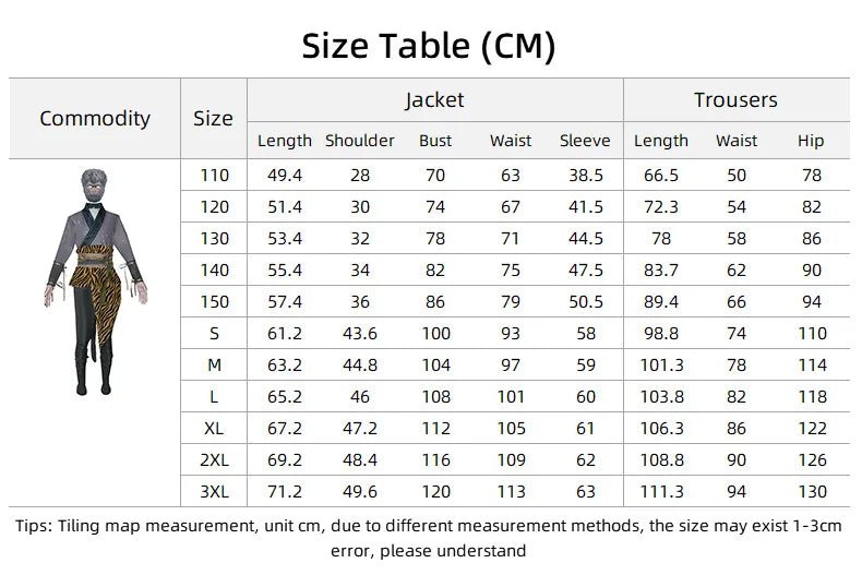 Costume Cosplay Black Myth: Wukong | Le Destiné Guerrier Masqué pour Halloween & Expos Anime