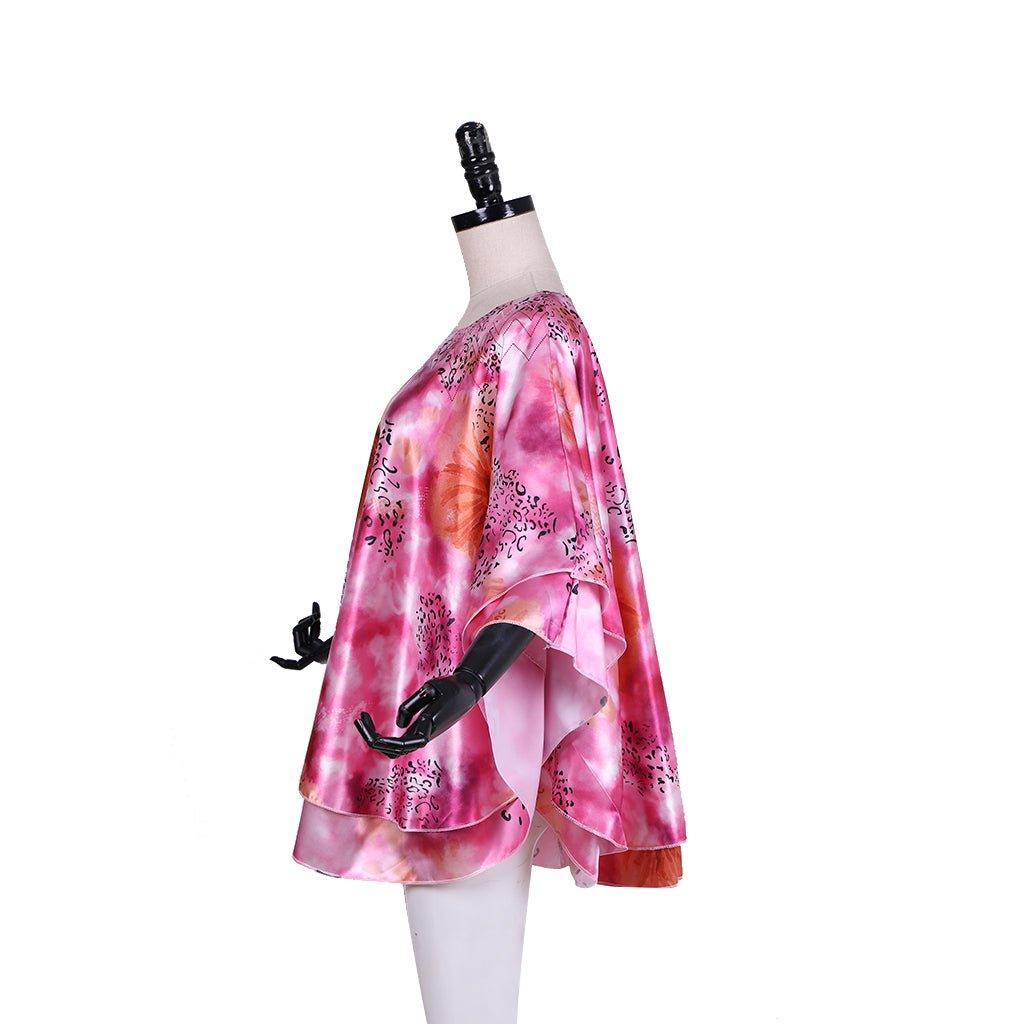 Costume Cosplay Carole Baskin Tiger King pour Femmes | Chemise à Manches Papillon pour Halloween