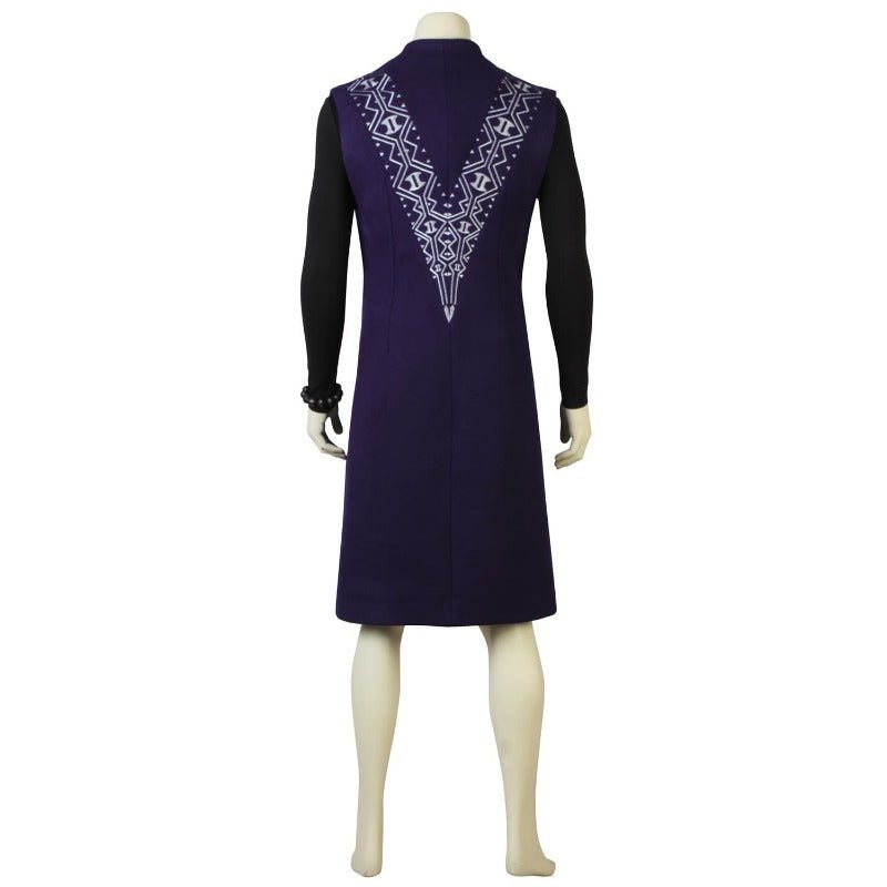 Costume Cosplay Wakanda Veste Manteau Chemise pour Halloween & Noël - Tenue Inspirée du Film
