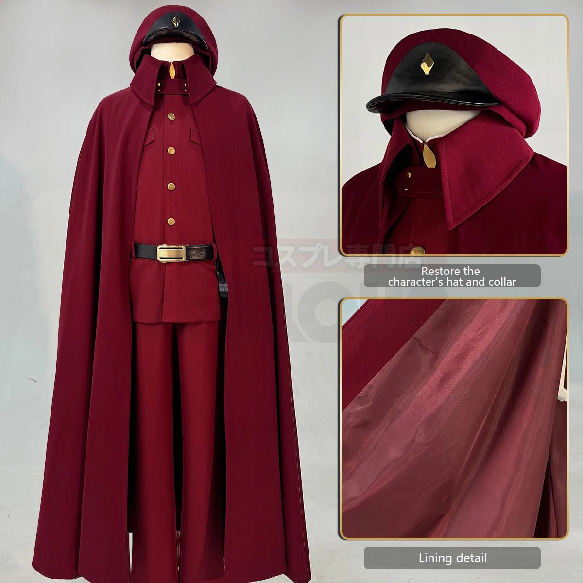 Costume Cosplay Bungo Stray Dogs Suehiro Tetchou Okura Teruko Jouno Saigiku Ensemble Complet avec Perruque pour Halloween