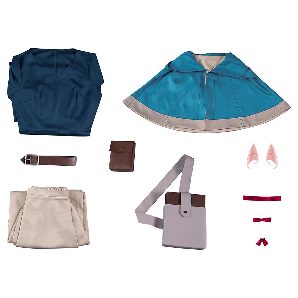 Costume Cosplay Marcille Donato de Delicious in Dungeon - Ensemble Complet avec Accessoires