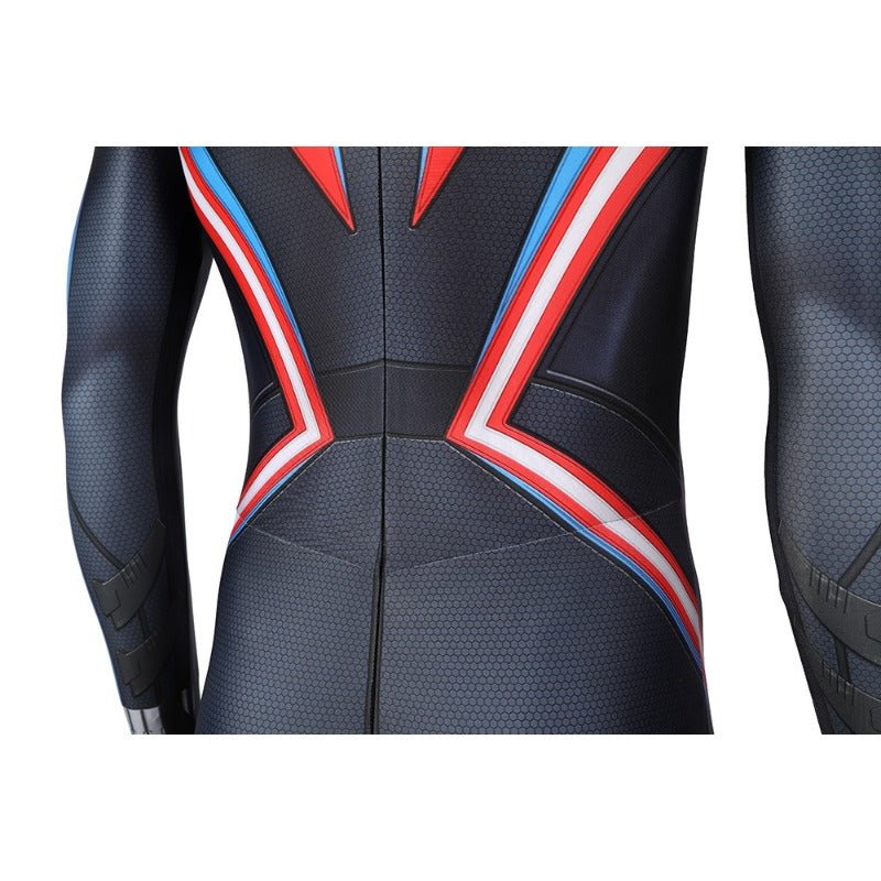 Combinaison à Capuche Miles Morales Spiderman 2099 Costume Cosplay pour Halloween et Fêtes