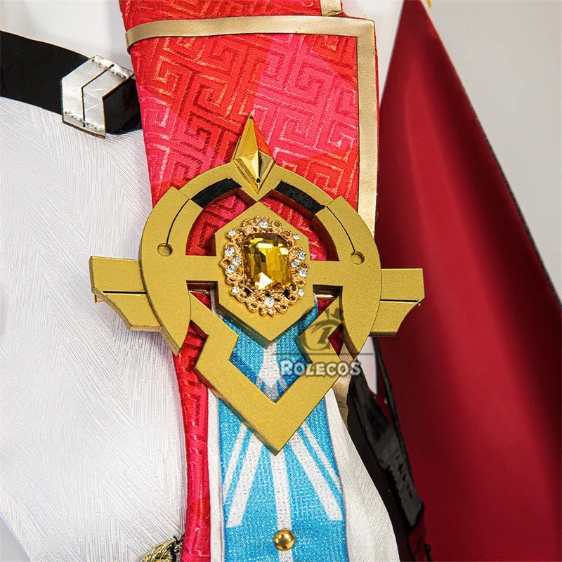 Costume Cosplay Honkai Star Rail Topaz & Numby pour Femme - Combinaison Complète avec Cape