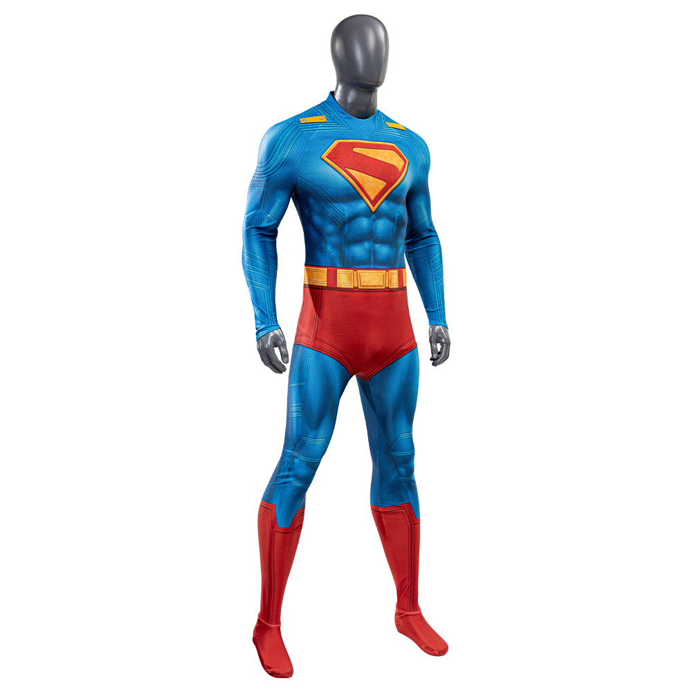 Nouveau Costume Cosplay Superman (Version Imprimée 2025) - Tenue Anime de Qualité Supérieure