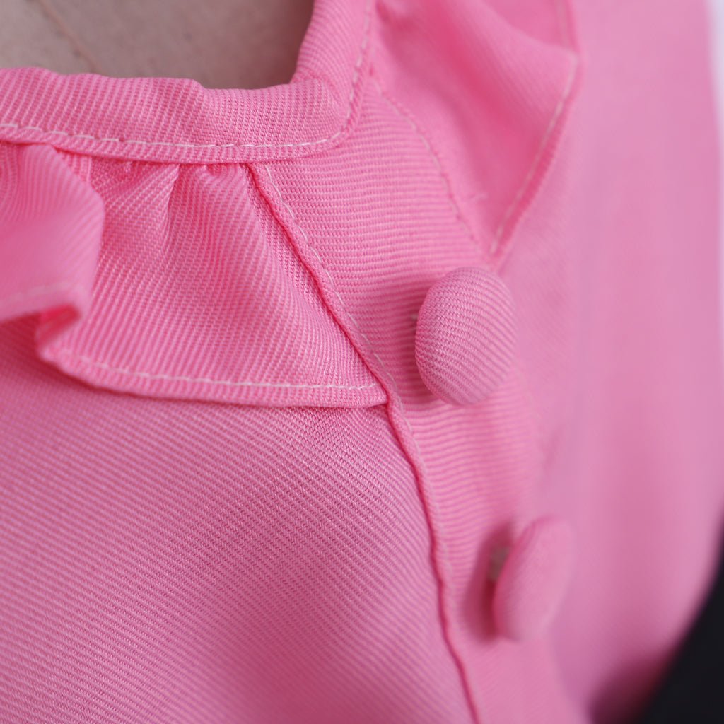 Costume Cosplay Demon Slayer Kanroji Mitsuri Tenue de Soubrette