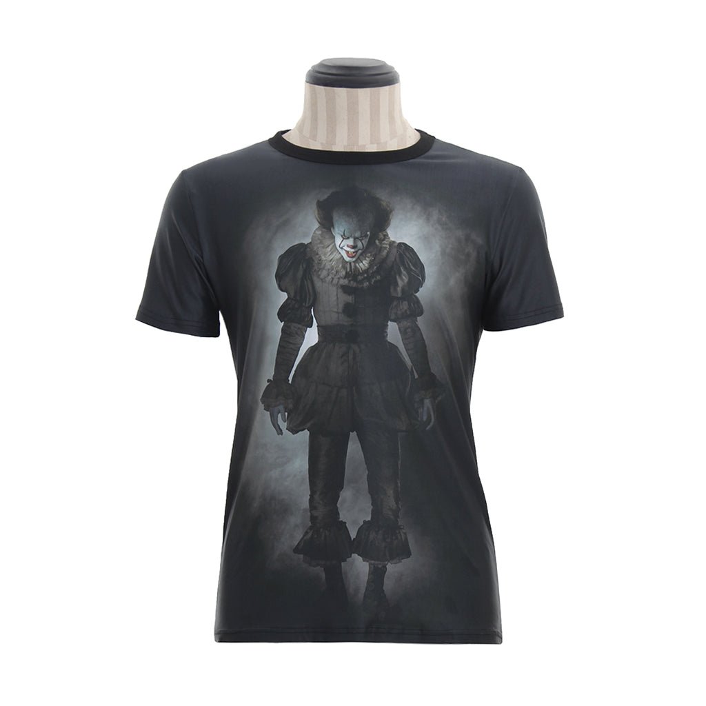 T-shirt à manches courtes Pennywise - It: Chapitre Un - Costume Cosplay
