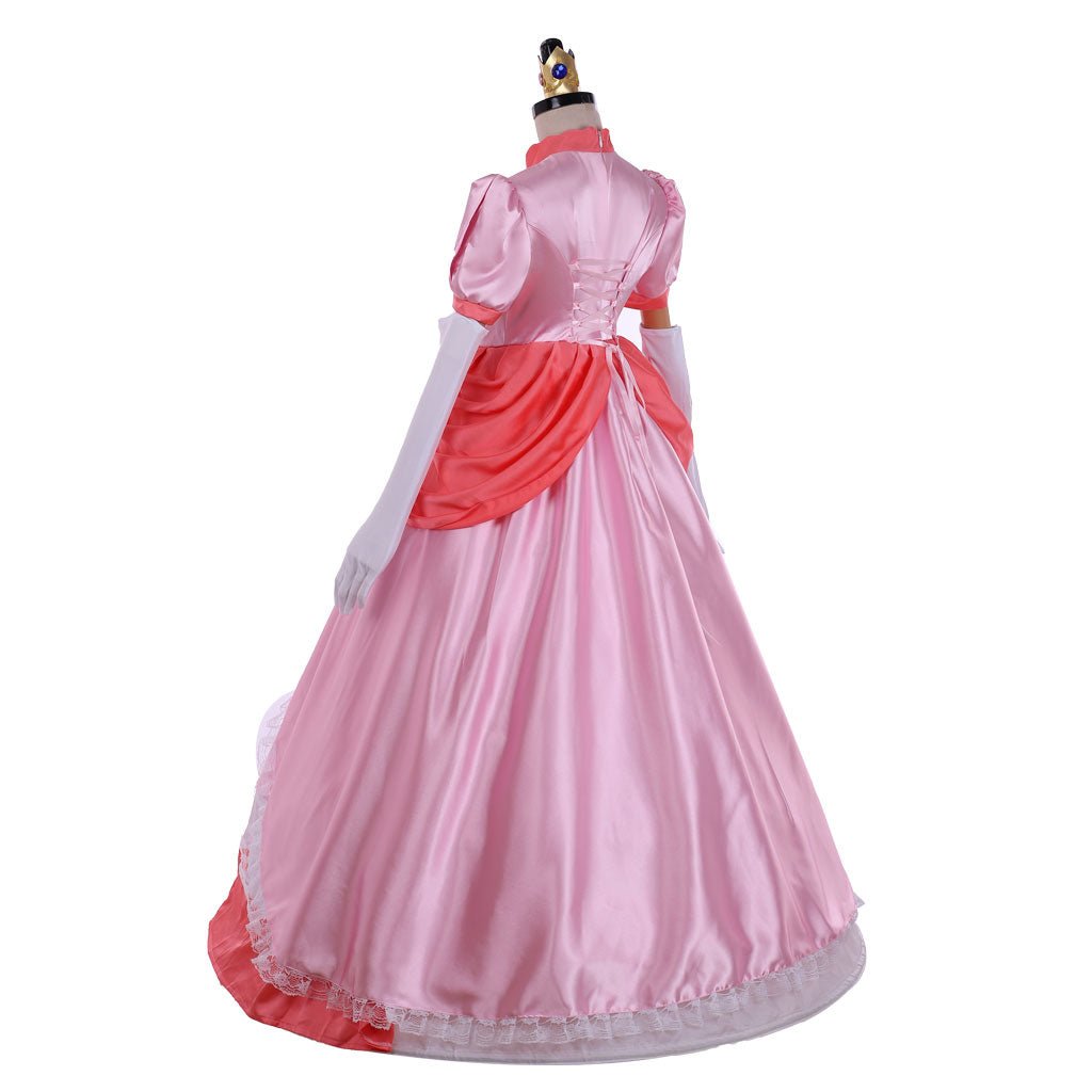 Costume Cosplay Princesse Peach Rose Doux pour Femmes | Série de Cosplay de Jeu par L'AniMirage