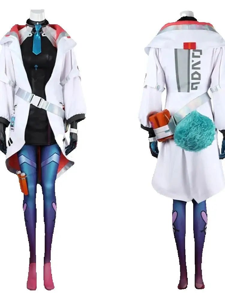 Costume Cosplay Battle Bunny Aurora Femme Uniforme Complet pour Halloween et Fêtes