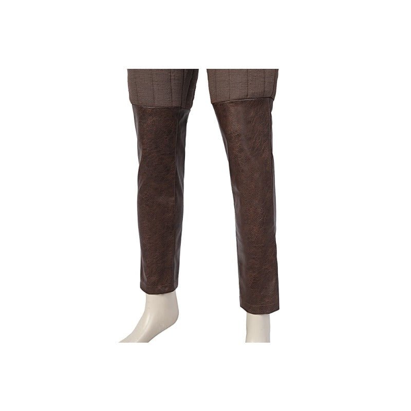 Costume Cosplay Geralt de Rivia Witcher 3 Veste en Cuir Tenue de Héros Chasse Sauvage pour Halloween