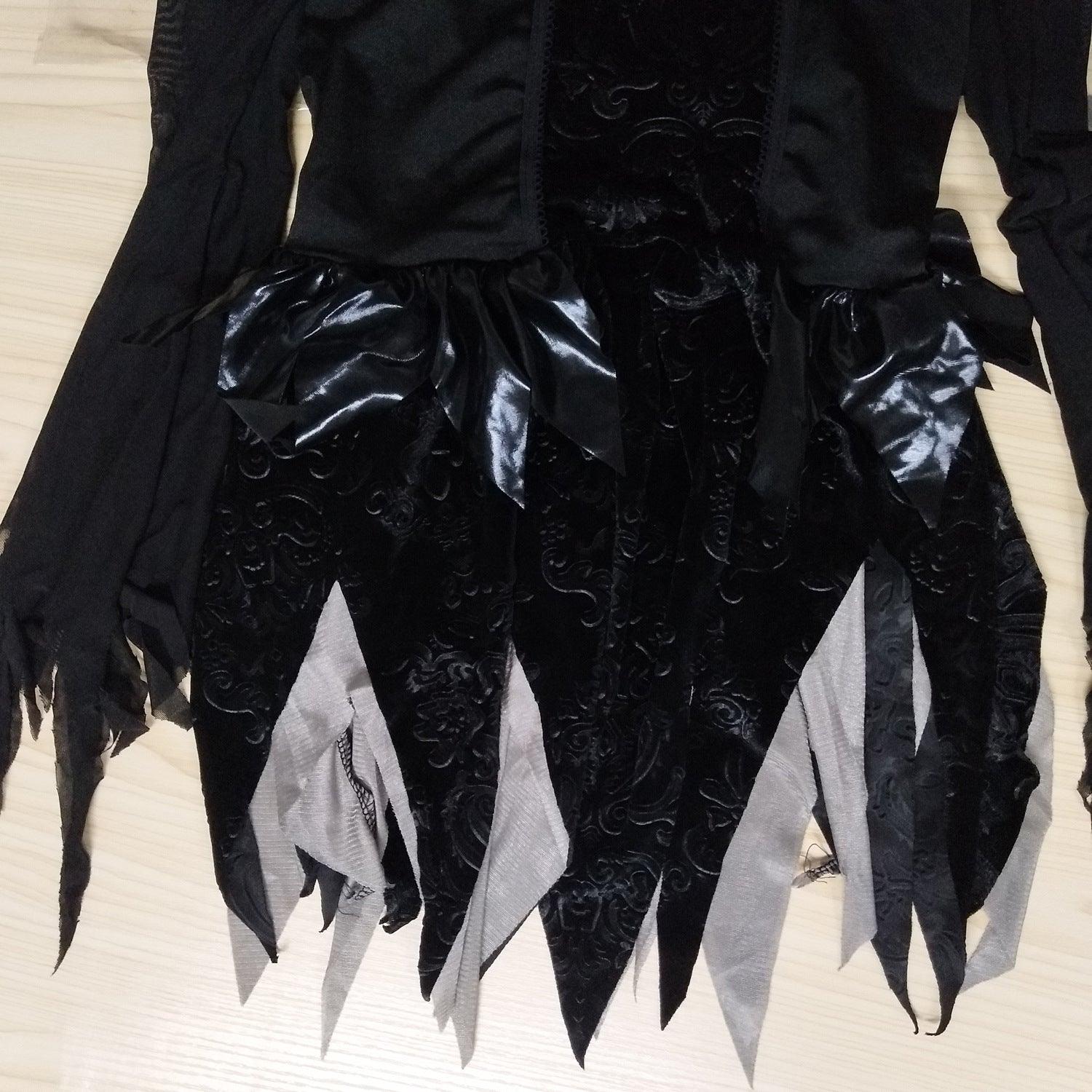 Costume Ange Noir Zombie pour Femme | Cosplay Gothique Ange Maléfique