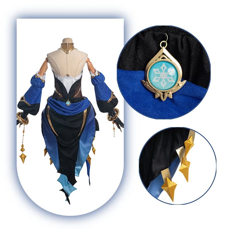 Costume Cosplay Layla Genshin Impact Femme Danseuses Exotiques Costume Sumeru Layla Cosplay Costume Halloween Ensemble Complet