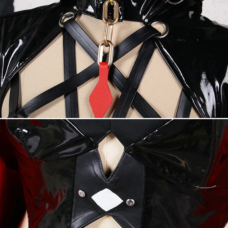 Costume Cosplay Caterina Enchaînée de Honkai Star Rail pour Femmes - Uniforme de Fête d'Halloween avec Chapeau