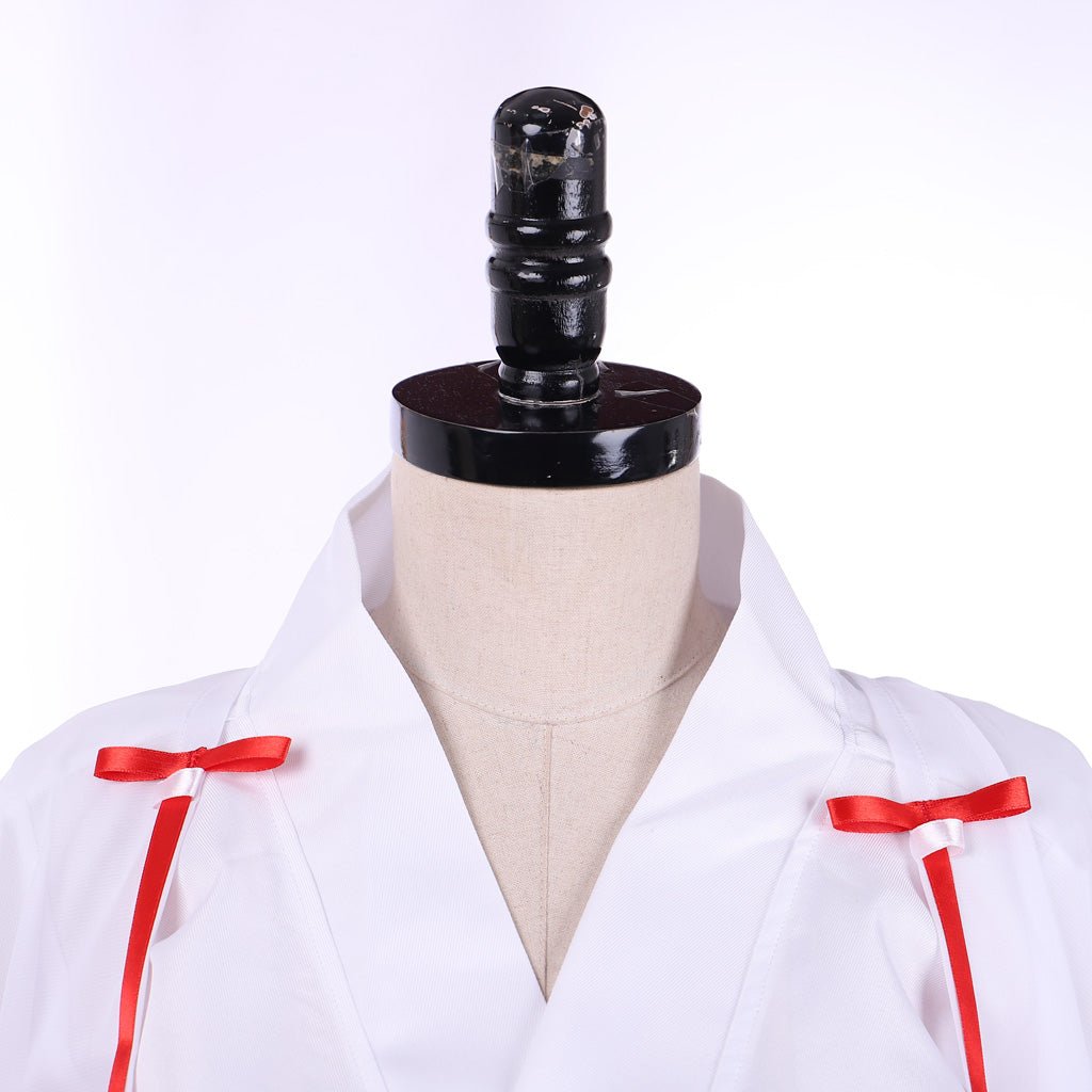 Ensemble complet de costume de kimono de Kikyo d'Inuyasha pour cosplay