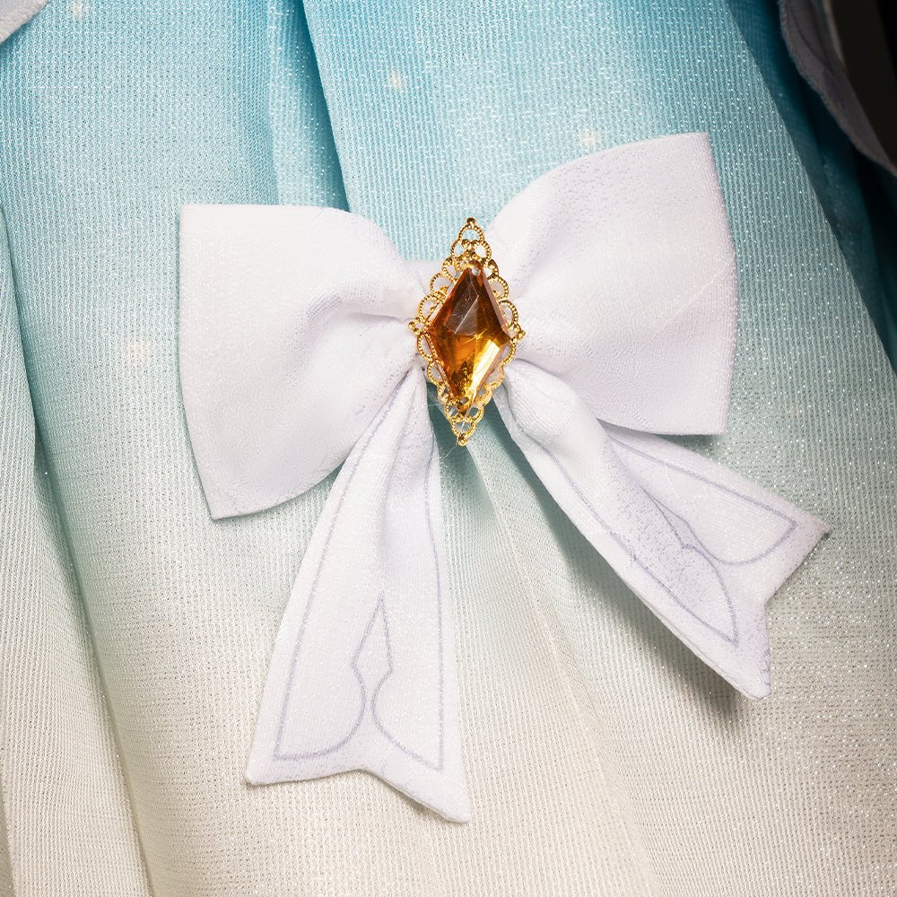 Costume Cosplay Light Bell de Honkai Star Rail avec Perruque et Accessoires | Déguisement Halloween pour Femme