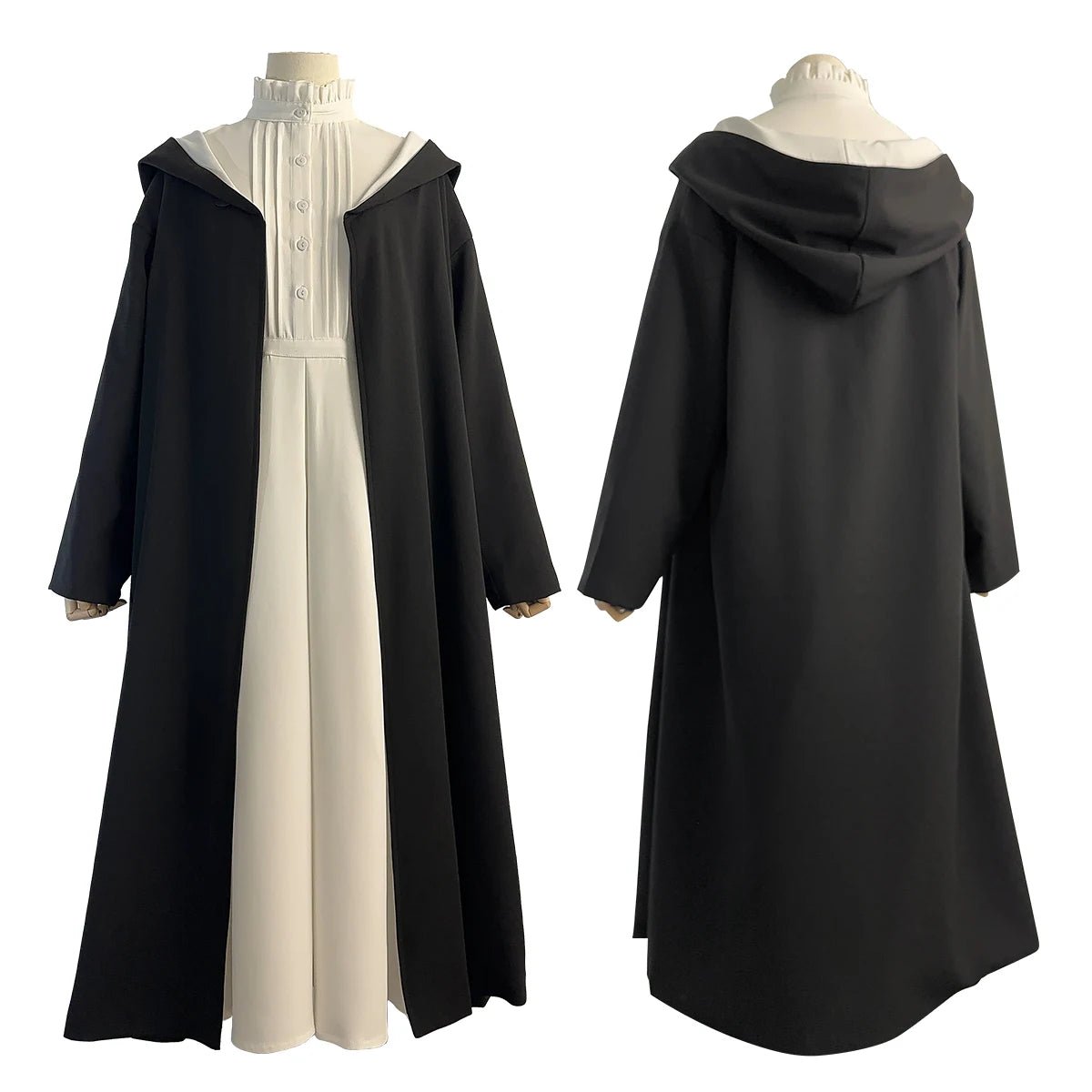 Costume Cosplay Fern de Frieren: Beyond Journey's End - Perruque, Cape, Robe - Cadeau Noël & Nouvel An