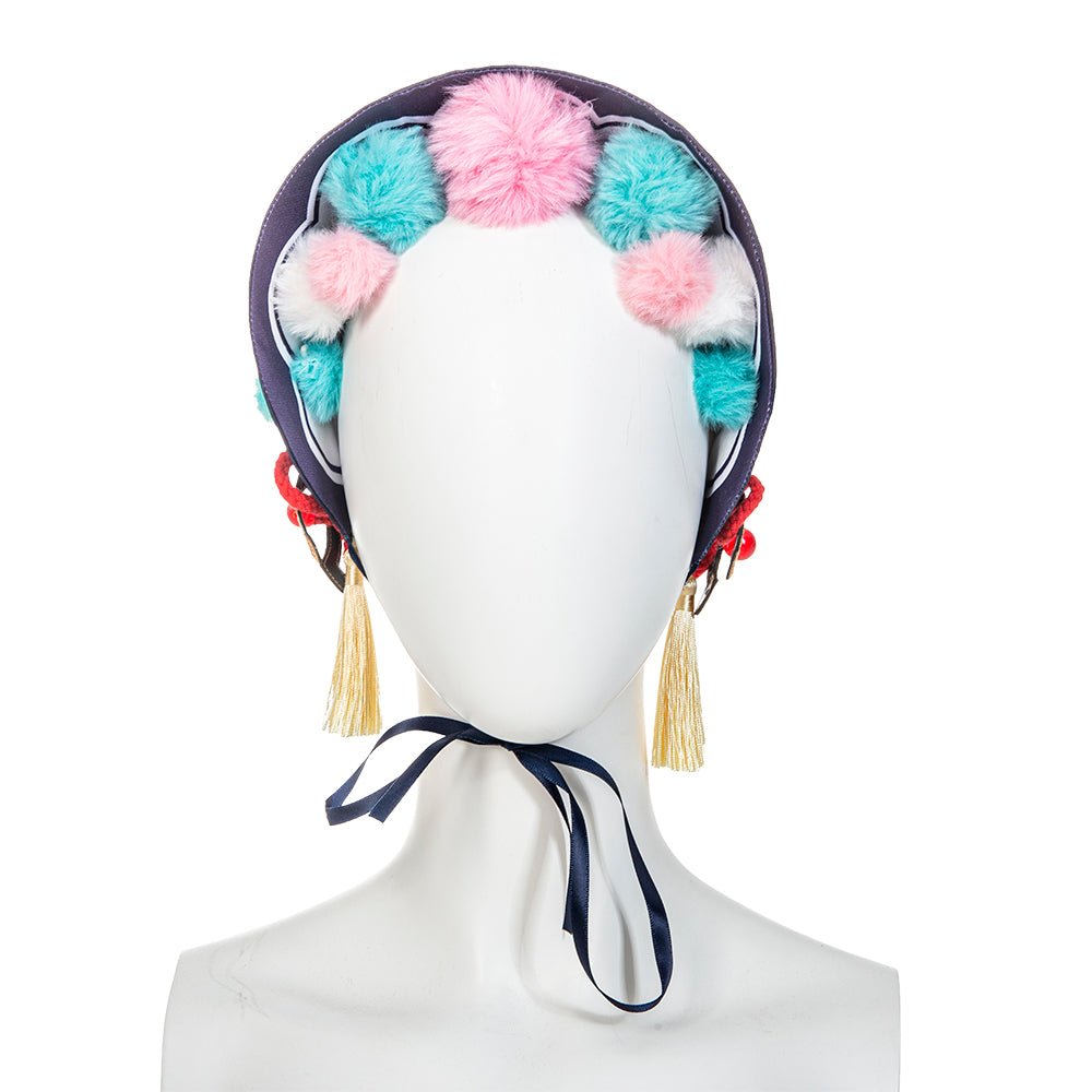 Genshin Impact - Costume Cosplay Yunjin avec Robe Lolita, Chapeau et Collants pour Femmes Adultes