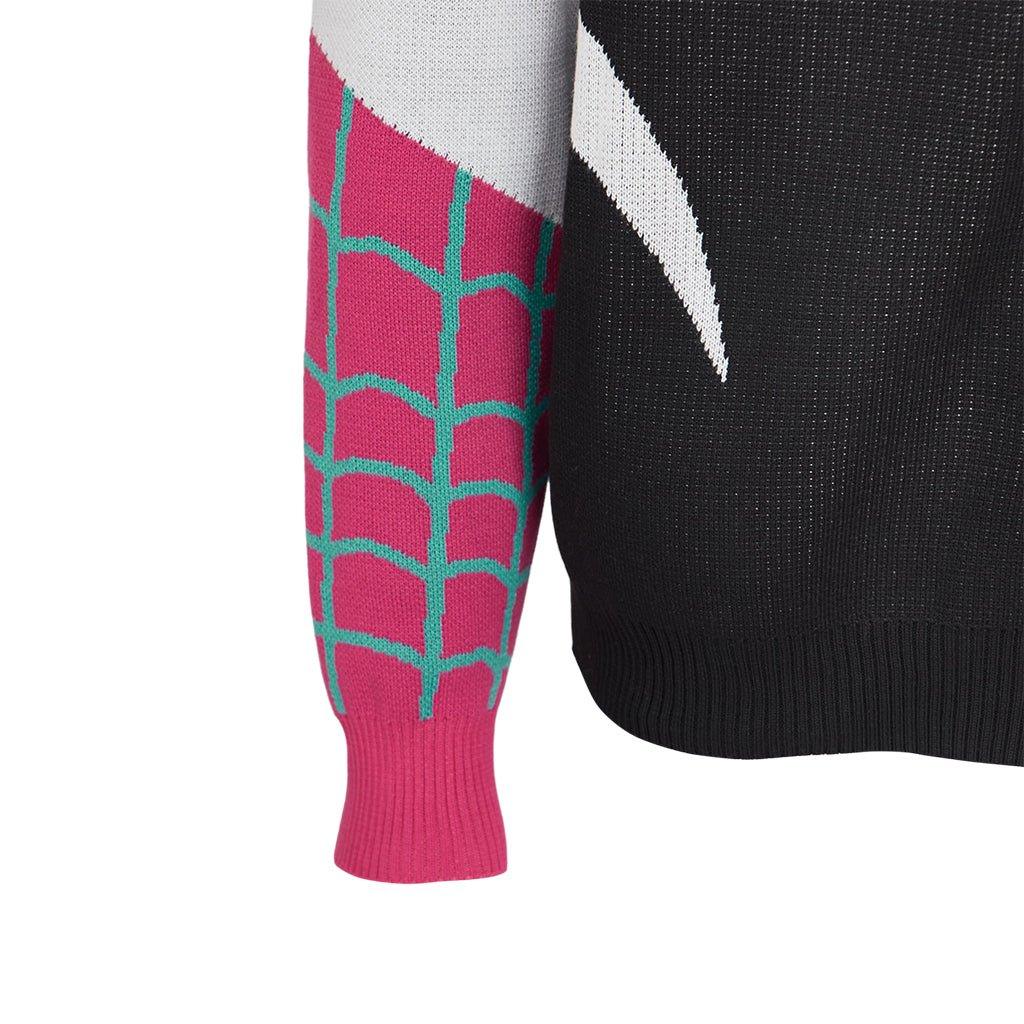 Costume Cosplay Gwen Cardigan Tricot | Col V Uni-Sexe pour Usage Quotidien, Halloween, Carnaval