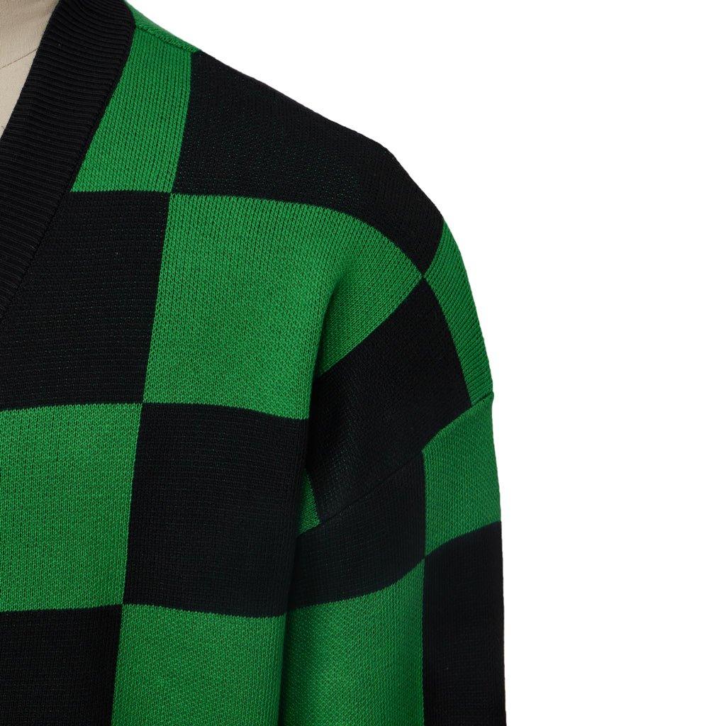 Costume Cosplay Anime Demon Kamado Tanjirou | Cardigan Sweater pour Hommes | Série Cosplay Sweater