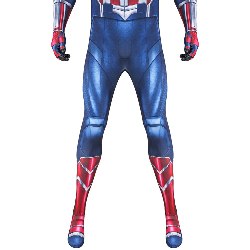 Film Marvel : Capitaine America 4 Nouveau Costume Capitaine America - Costume Cosplay Premium