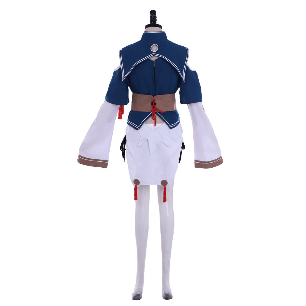 Costume Cosplay Hololive Shiranui Flare Époustouflant pour VTuber