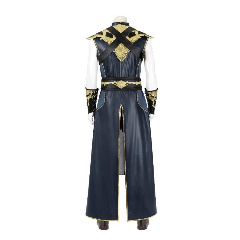 Costume Cosplay L'Élan Sombre pour Dragonblanc Sorcier BG3 Ensemble Complet avec Chaussures