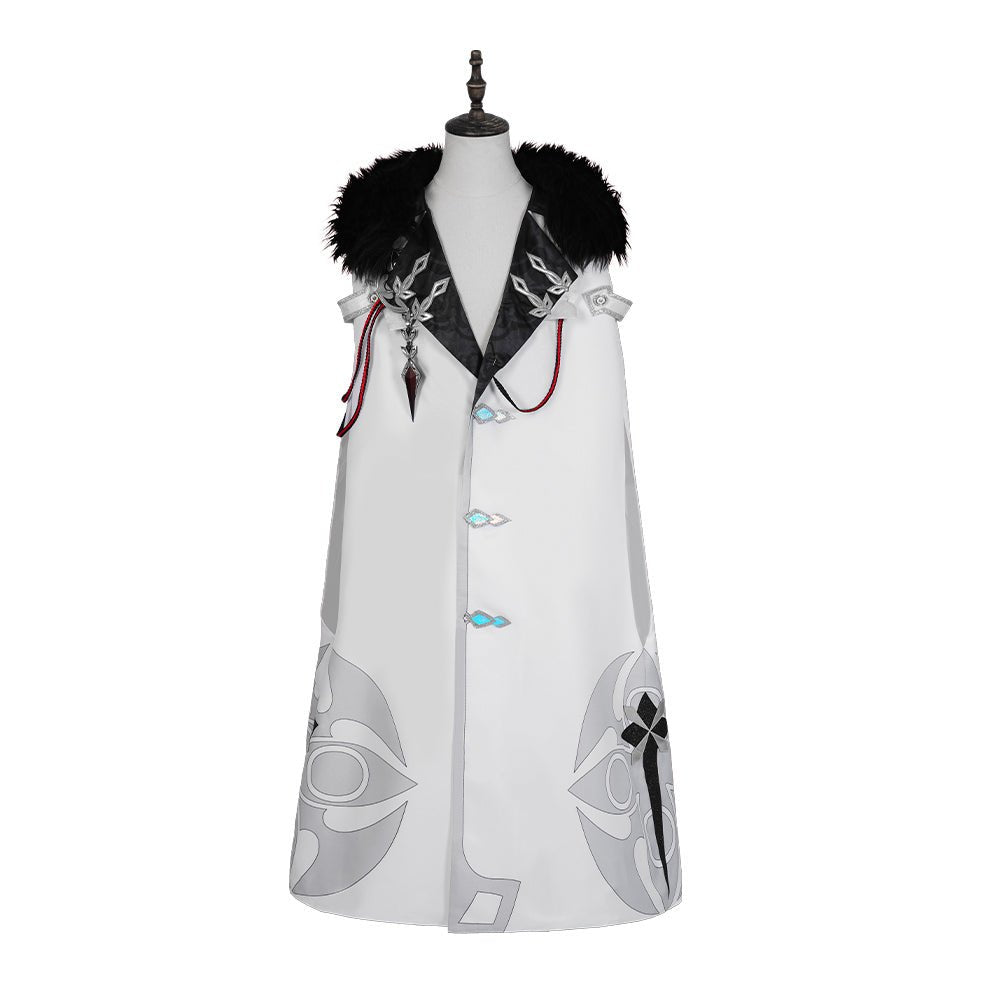 Costume Genshin Impact Cape Fatui Pierr Pantalone Tartaglia Harlequin Docteur Sandrone Columbina Regretor