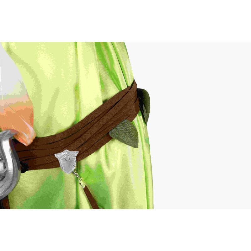 Costume Cosplay FF14 Nophica - Robe Longue Verte pour Halloween & Fêtes