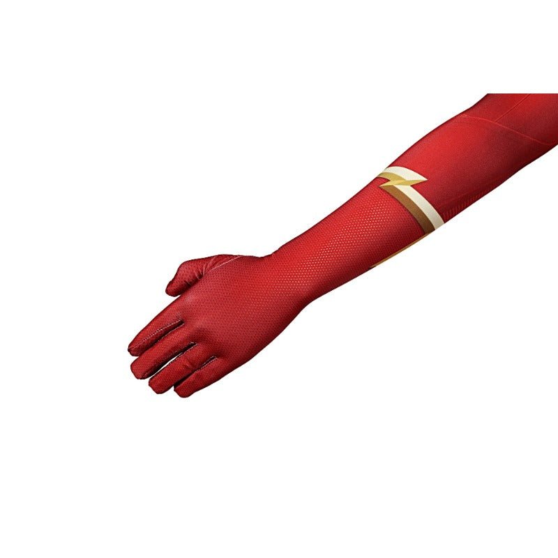 Costume Cosplay Barry Allen Saison 5 The Flash Combinaison Masque Impression 3D Ensemble Complet