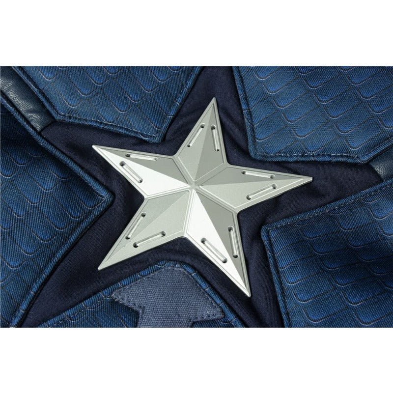 Costume Cosplay Steven Rogers Captain America - Uniforme de Héros pour Halloween