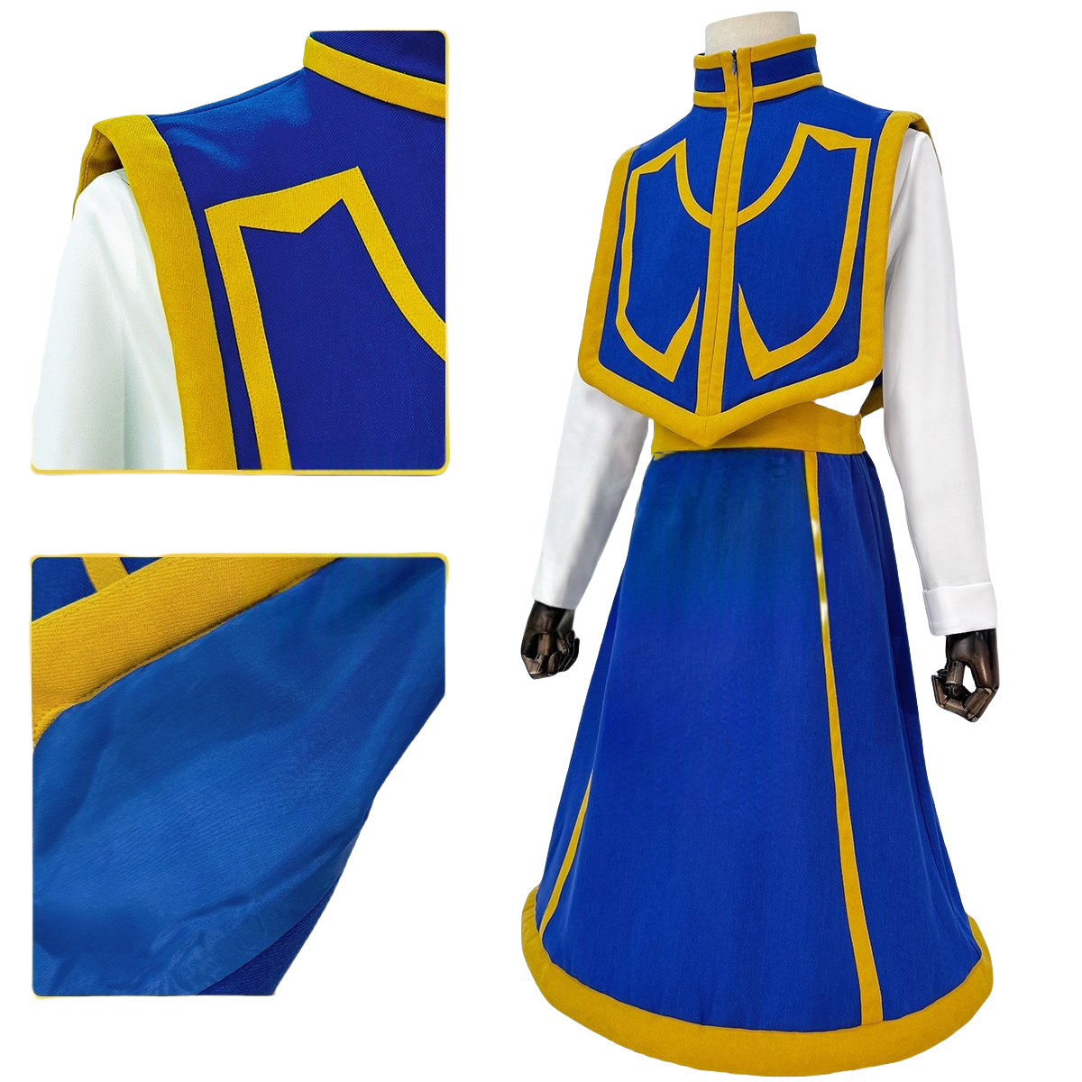 Costume Cosplay Kurapika de Hunter x Hunter - Qualité Premium