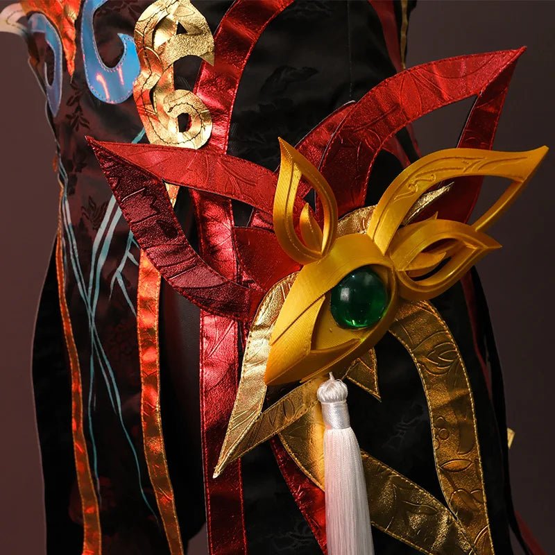 Costume Cosplay LOL Mythmaker Irelia - Tenue Halloween Femmes Championne Nouveau Skin