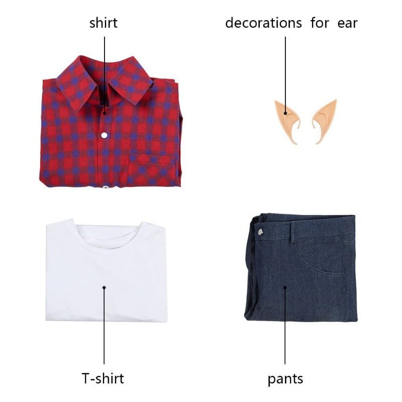 Costume Cosplay Ian Lightfoot Onward pour Halloween et Événements