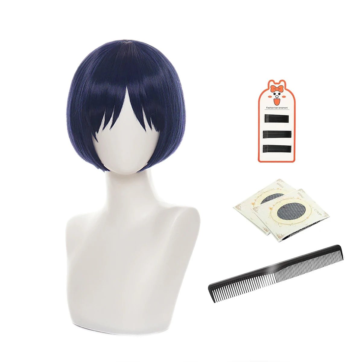 Perruque Cosplay Genshin Impact Wanderer Kunikuzushi Rose Net en Fibre Synthétique Réglable